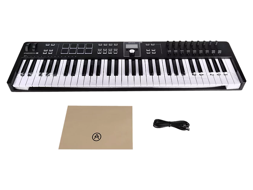 MIDI клавиатура Arturia KeyLab Essential 61 mk3 Black 7