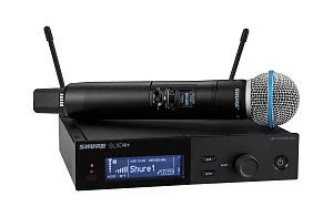 Цифровая одноканальная радиосистема SHURE SLXD24+E/B58-G65