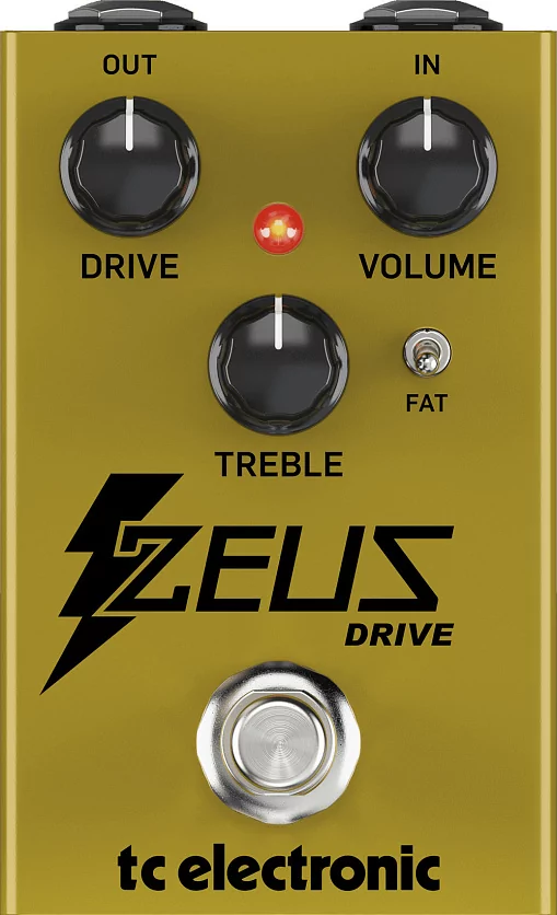 Педаль эффектов TC Electronic ZEUS DRIVE OVERDRIVE