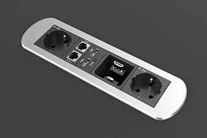 Прямоугольный металлический корпус Wize Pro WRTS-M-8BOX-S 4