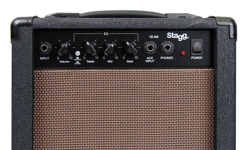 Комбо для электроакустической гитары STAGG 10 AA 2
