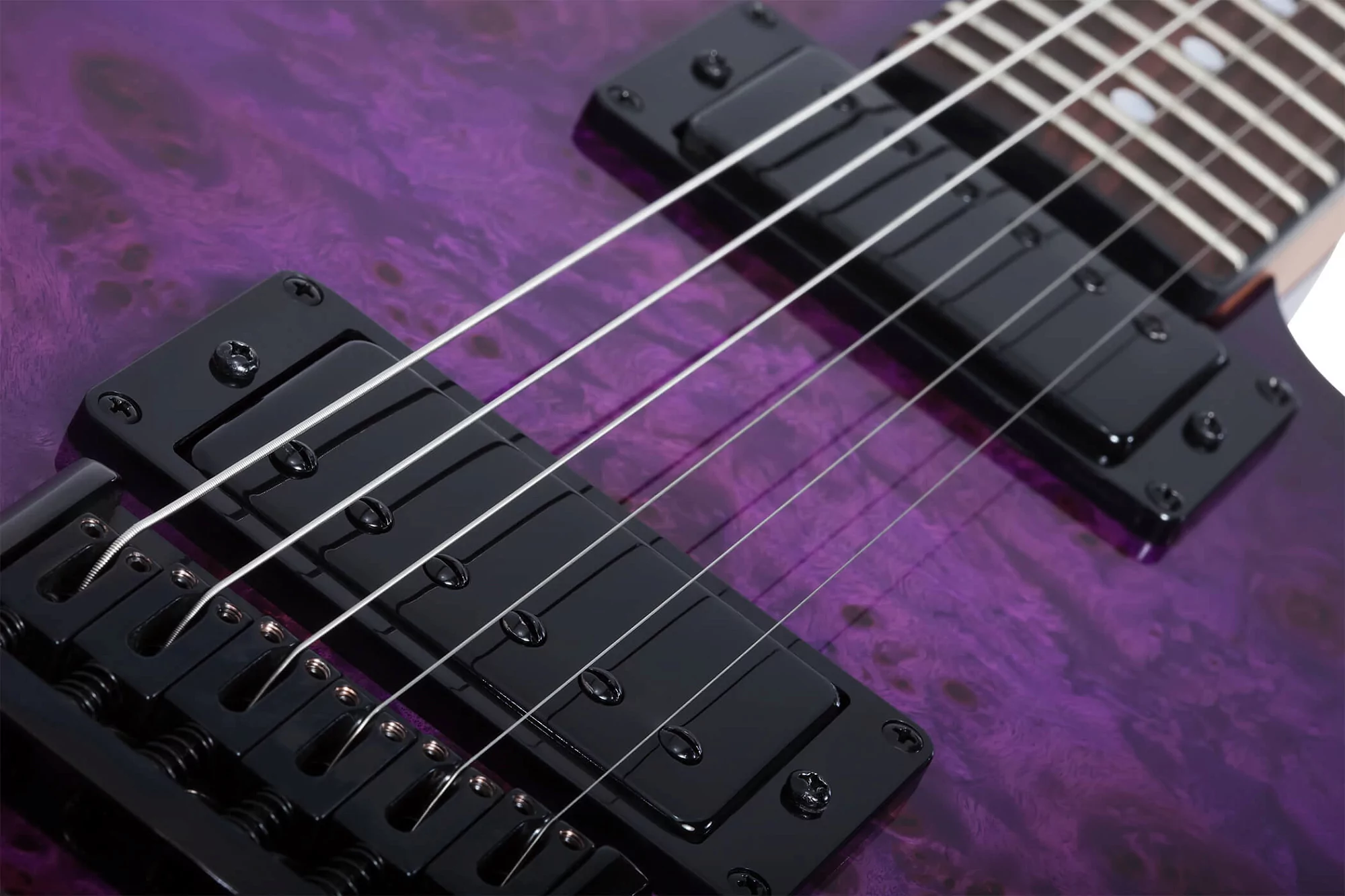 Электрогитара SCHECTER PT STANDARD PURPLE BURST BURL PBB 11
