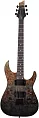 Электрогитара SCHECTER C-1 STANDARD BLACK FADE BURST BURL BFBB