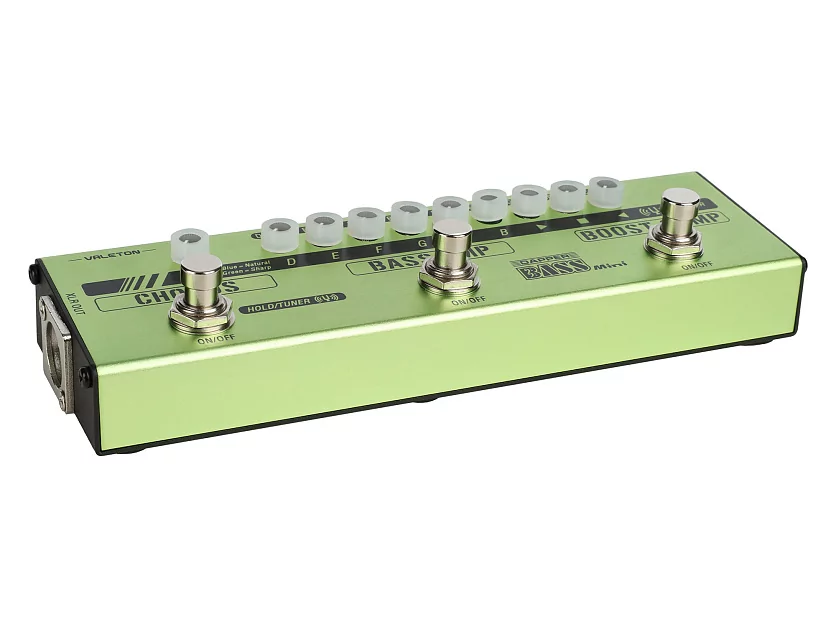 Напольная компактная басгитарная педаль Dapper Bass Mini Valeton MES-2 2