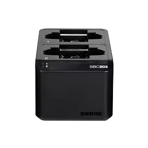 Двухпортовая зарядная док-станция SHURE SBC203-E 2