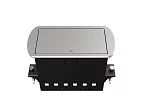 Прямоугольный металлический корпус Wize Pro WRTS-M-6CBOX-S 3