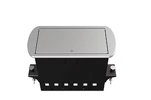 Прямоугольный металлический корпус Wize Pro WRTS-M-6CBOX-S 3