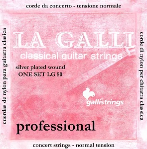 Комплект струн GALLI STRINGS LG50