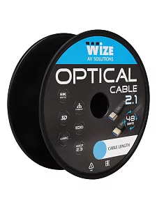 Кабель HDMI Wize AOC-8K-HM-HM-100M 2