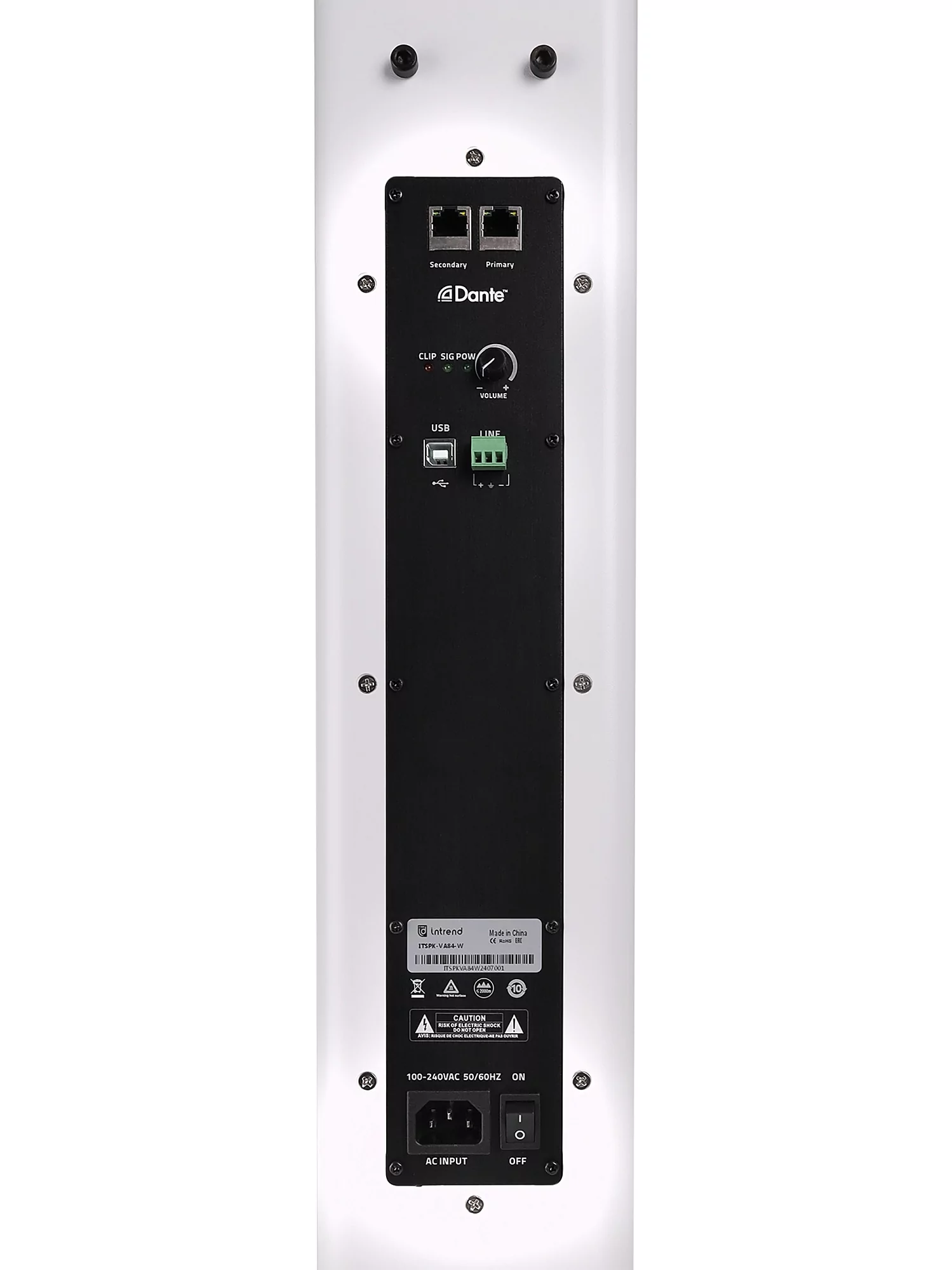 Звуковая колонна Intrend ITSPK-VA84-W 9