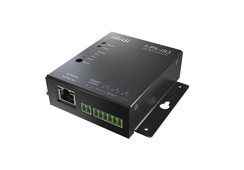 Преобразователь Ethernet с 3 независимыми каналами ИК iRidi I-PX-IR3