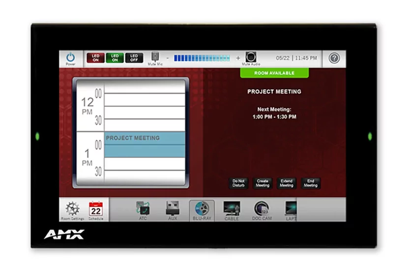 Сенсорная панель управления AMX MD-702-BL 2