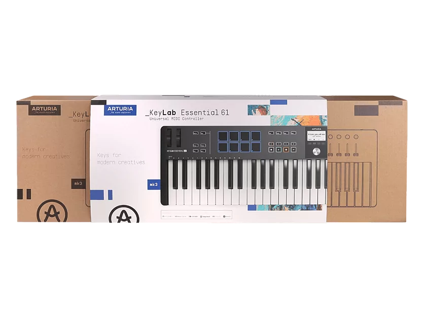 MIDI клавиатура Arturia KeyLab Essential 61 mk3 Black 15