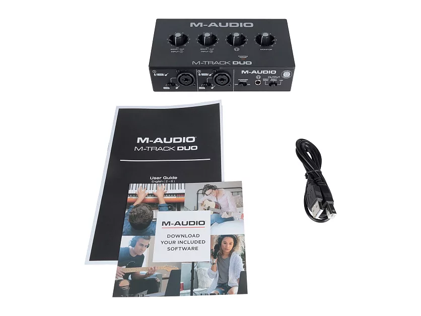 Аудиоинтерфейс USB M-audio M-Track Duо 7