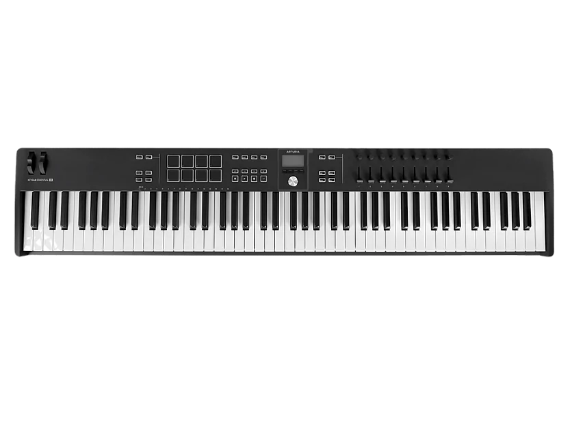 MIDI клавиатура Arturia KeyLab Essential 88 mk3 Black