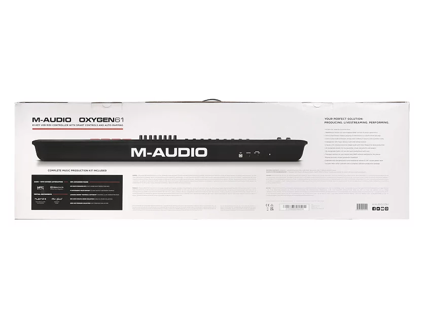 MIDI клавиатура M-audio Oxygen 61 MKV 15