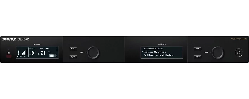 Цифровая двухканальная система SLX-D SHURE SLXD24DE/SM58-H56 2