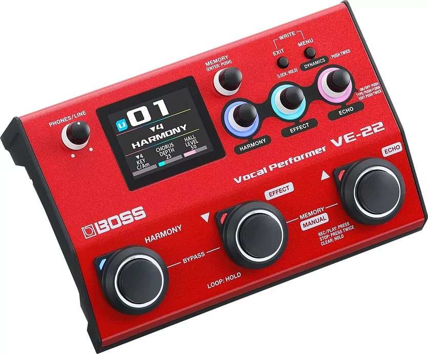 Вокальный процессор эффектов BOSS VE-22