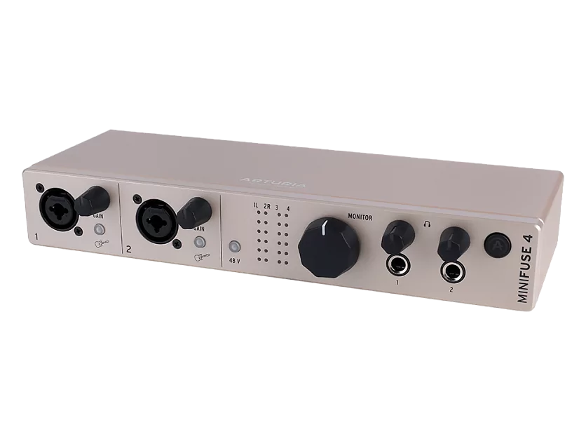 Аудиоинтерфейс USB Arturia MiniFuse 4 Champagne 4