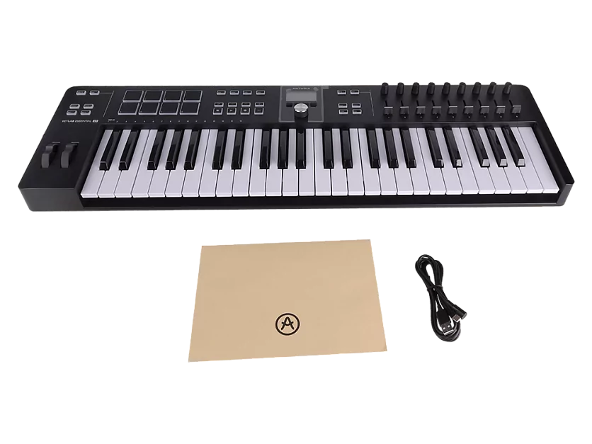 MIDI клавиатура Arturia KeyLab Essential 49 mk3 Black 7