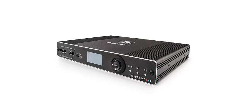 Кодер и передатчик в сеть Ethernet видео HD Kramer Electronics KDS-SW3-EN7 2