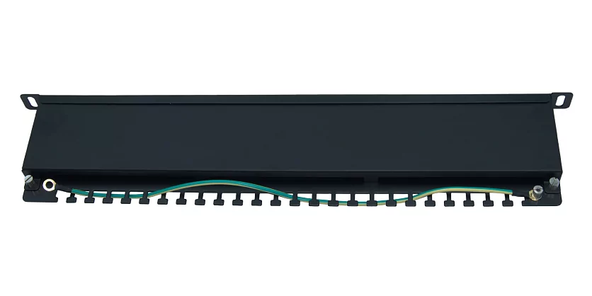 Патч-панель 19" Wize Pro W0.5U24CAT6-SH 2