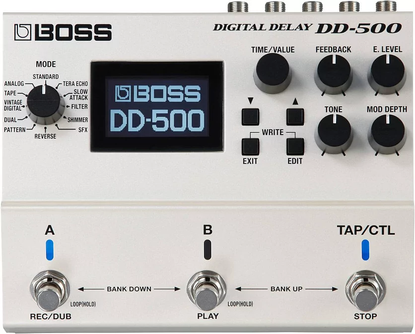 Флагманская педаль цифровой задержки BOSS DD-500 2