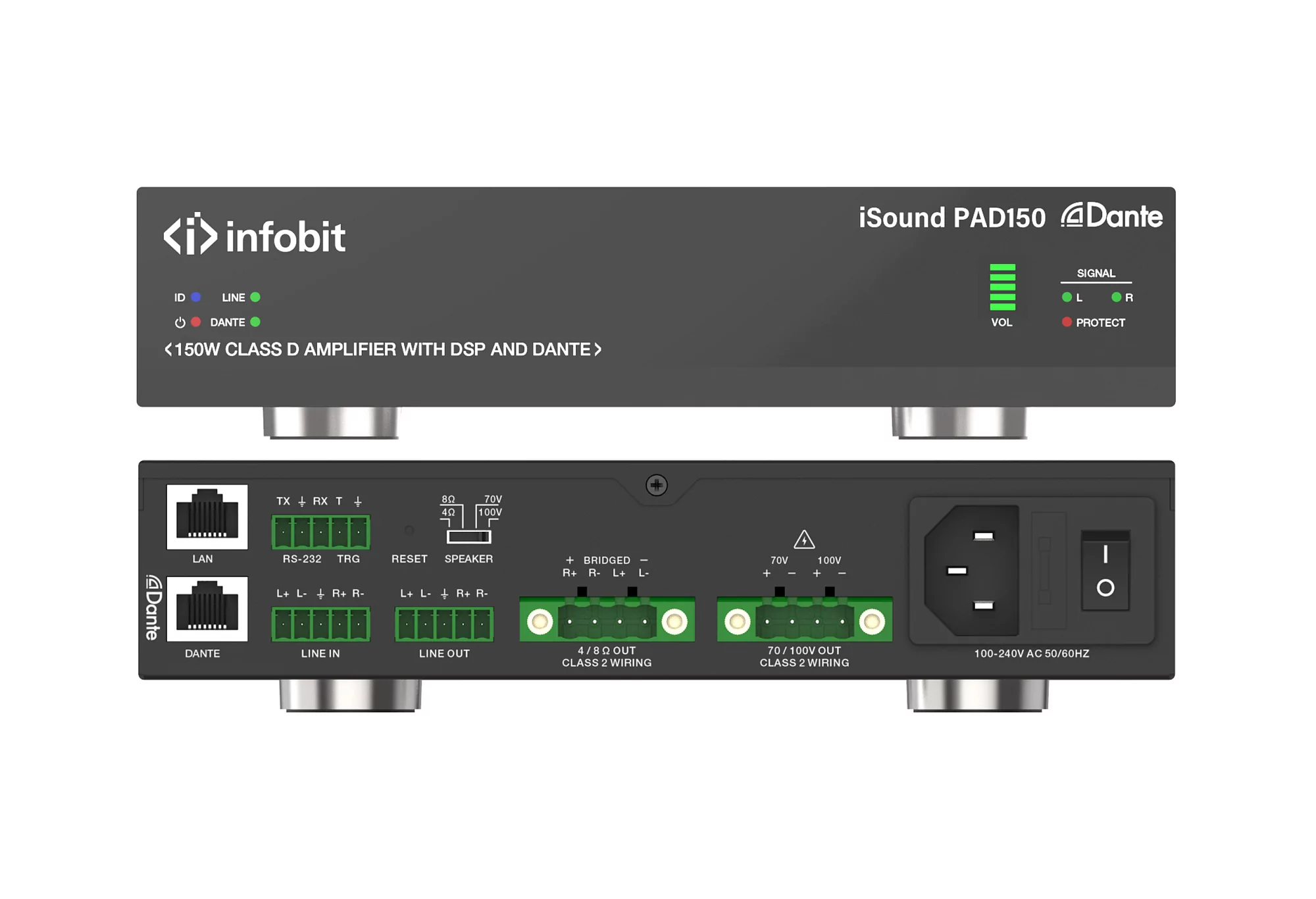 Усилитель Infobit iSound PAD150 4