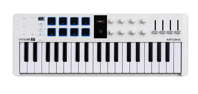 MIDI клавиатура Arturia MiniLAB 37 White 5