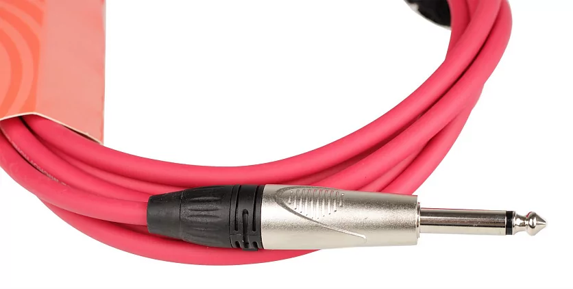 Кабель гитарный FORCE FGC-09/3 RD 3