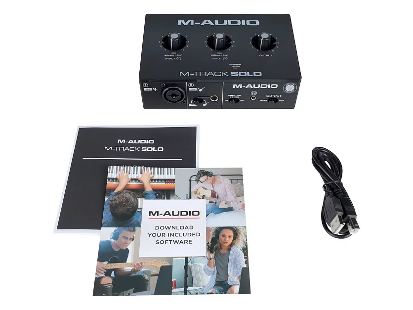 Аудиоинтерфейс USB M-audio M-Track Solo 7