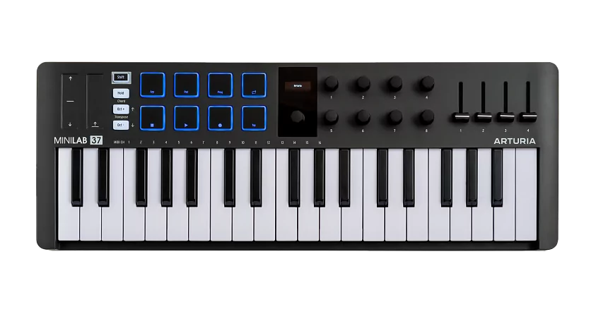 MIDI клавиатура Arturia MiniLAB 37 Black 3