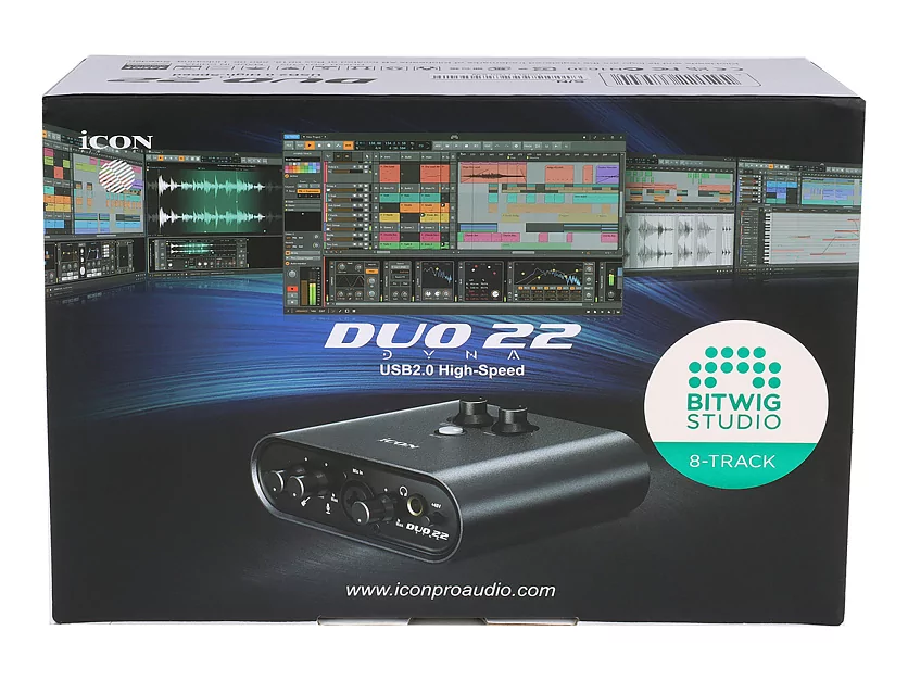 Аудиоинтерфейс USB Icon Duo22 Dyna B 14