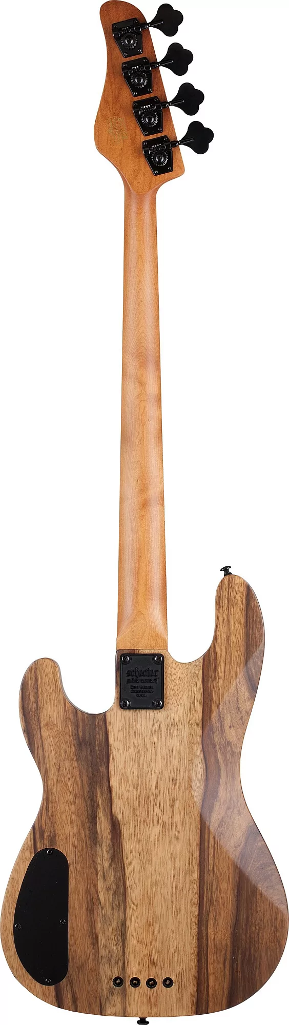 Бас-гитара SCHECTER MODEL-T 4 EXOTIC BLACK LIMBA BL 2