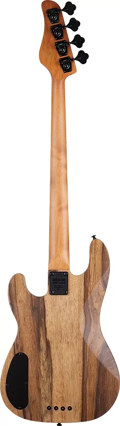 Бас-гитара SCHECTER MODEL-T 4 EXOTIC BLACK LIMBA BL 2