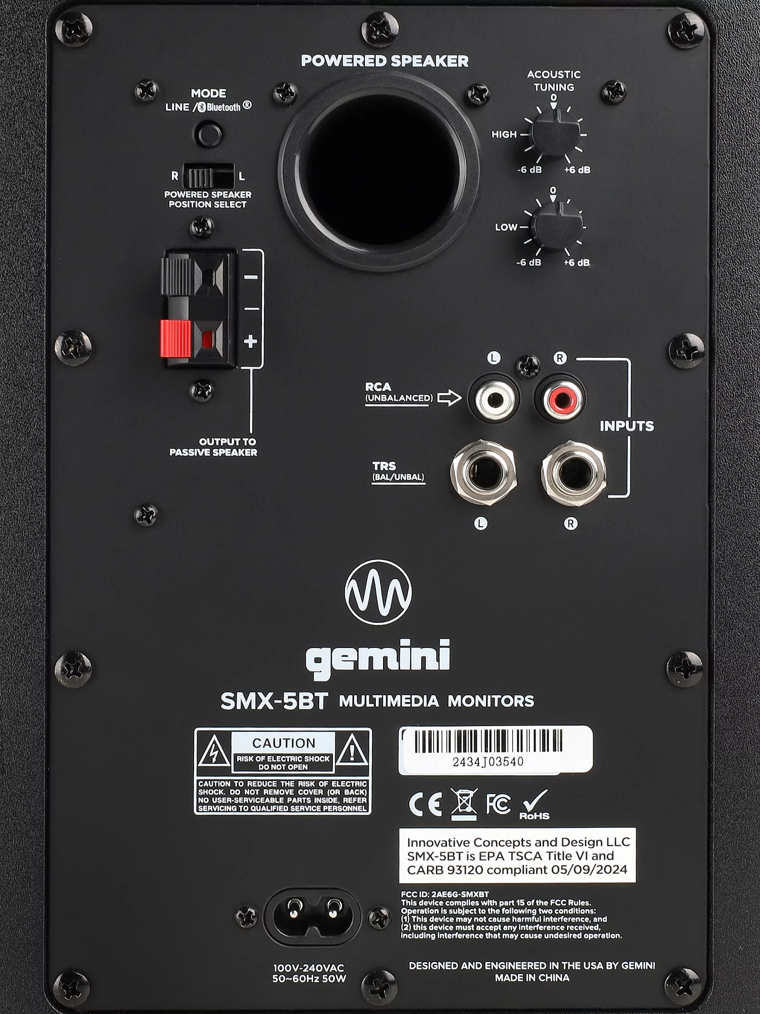 Акустическая система Gemini SMX-5BT 6