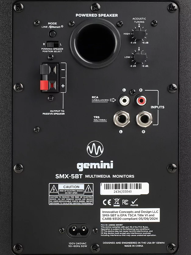 Акустическая система Gemini SMX-5BT 6