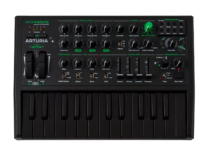 Синтезатор Arturia MicroBrute UFO