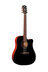 Трансакустическая гитара Kepma EDCE-K10-BKM