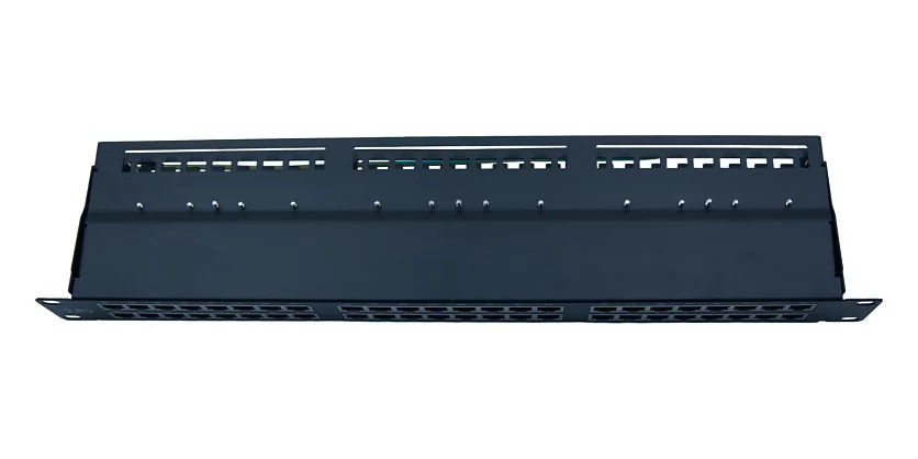 Патч-панель 19" Wize Pro W1U48CAT6-SH 3