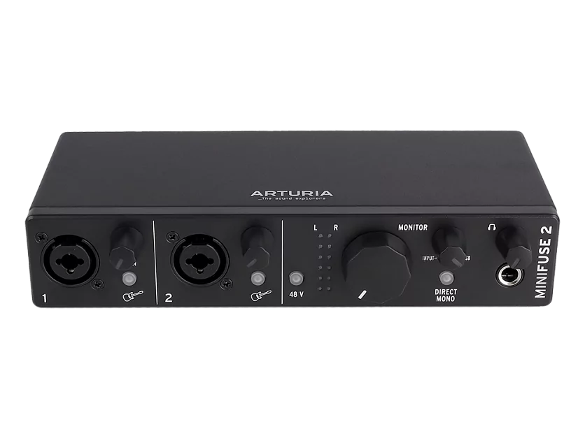 Аудиоинтерфейс USB Arturia MiniFuse Recording Pack Black 5