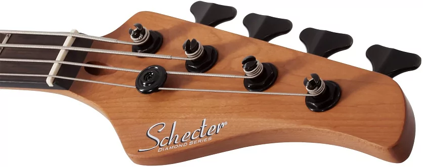 Бас-гитара SCHECTER C-4 STANDARD TOBACCO BURL 13