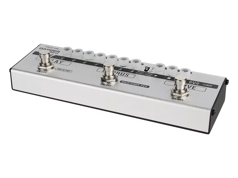Напольная компактная гитарная педаль Dapper Mini Valeton MES-1 4