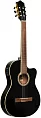 Электроакустическая гитара STAGG SCL60 TCE BLK