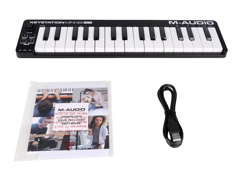 MIDI клавиатура M-audio Keystation Mini 32 MK3 13