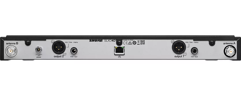 Цифровая двухканальная система SLX-D SHURE SLXD24DE/SM58-H56 3