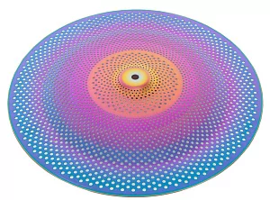 Тарелка чайна 18" KINGDO 18" LOW VOLUME CHINA RAINBOW 2