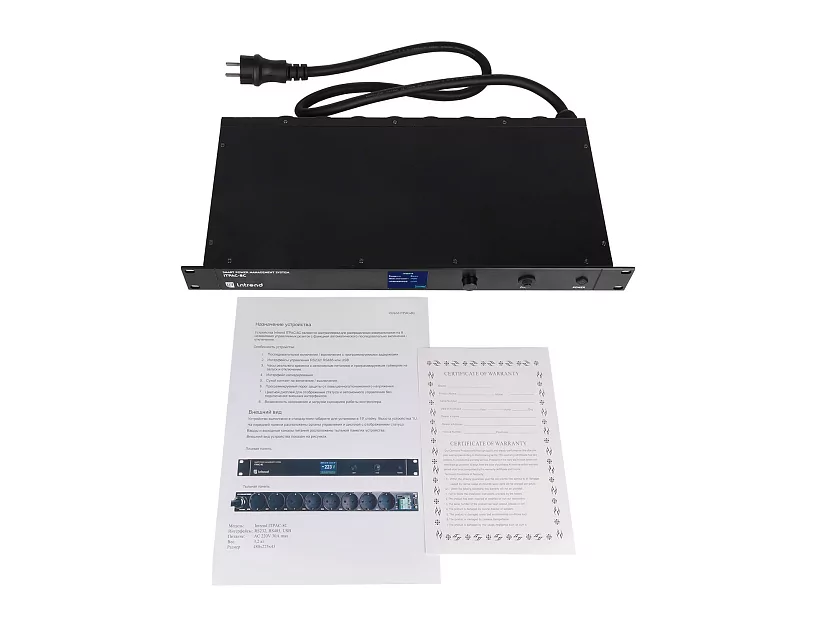 Коммутатор электропитания переменного тока Intrend ITPAC-8C 5