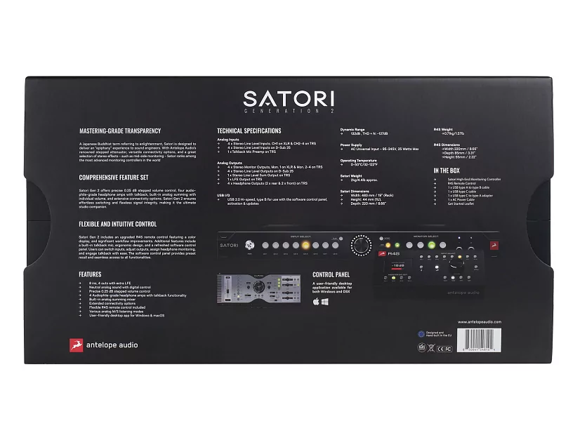 Мониторный контроллер Antelope Audio Satori Gen2 + R4S 32