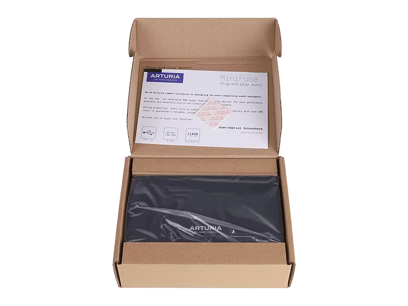 Аудиоинтерфейс USB Arturia MiniFuse 1 Black 12